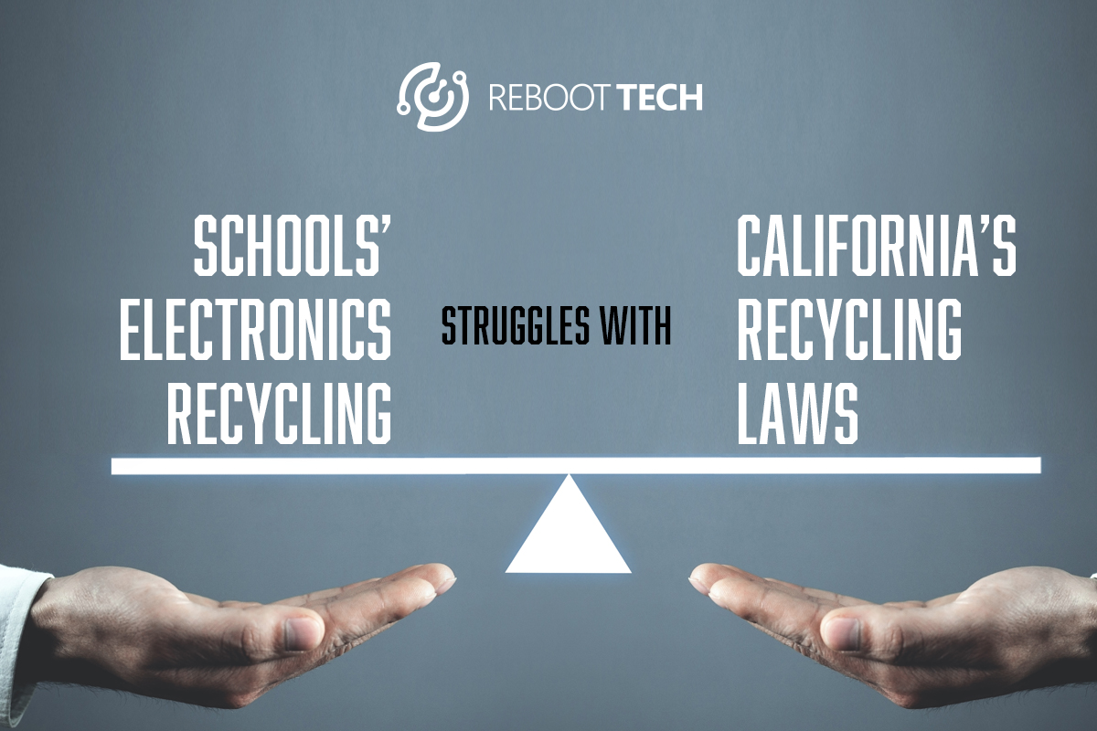 Schools’ Electronics Recycling Struggles With California’s Recycling Laws