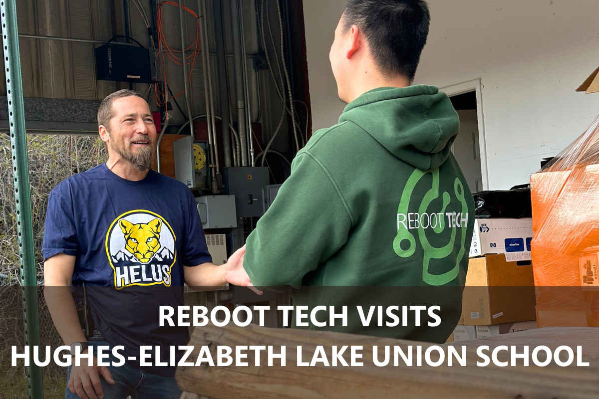 Reboot Tech's E-Waste Cleanup at Hughes-Elizabeth-Lakes Union School ...