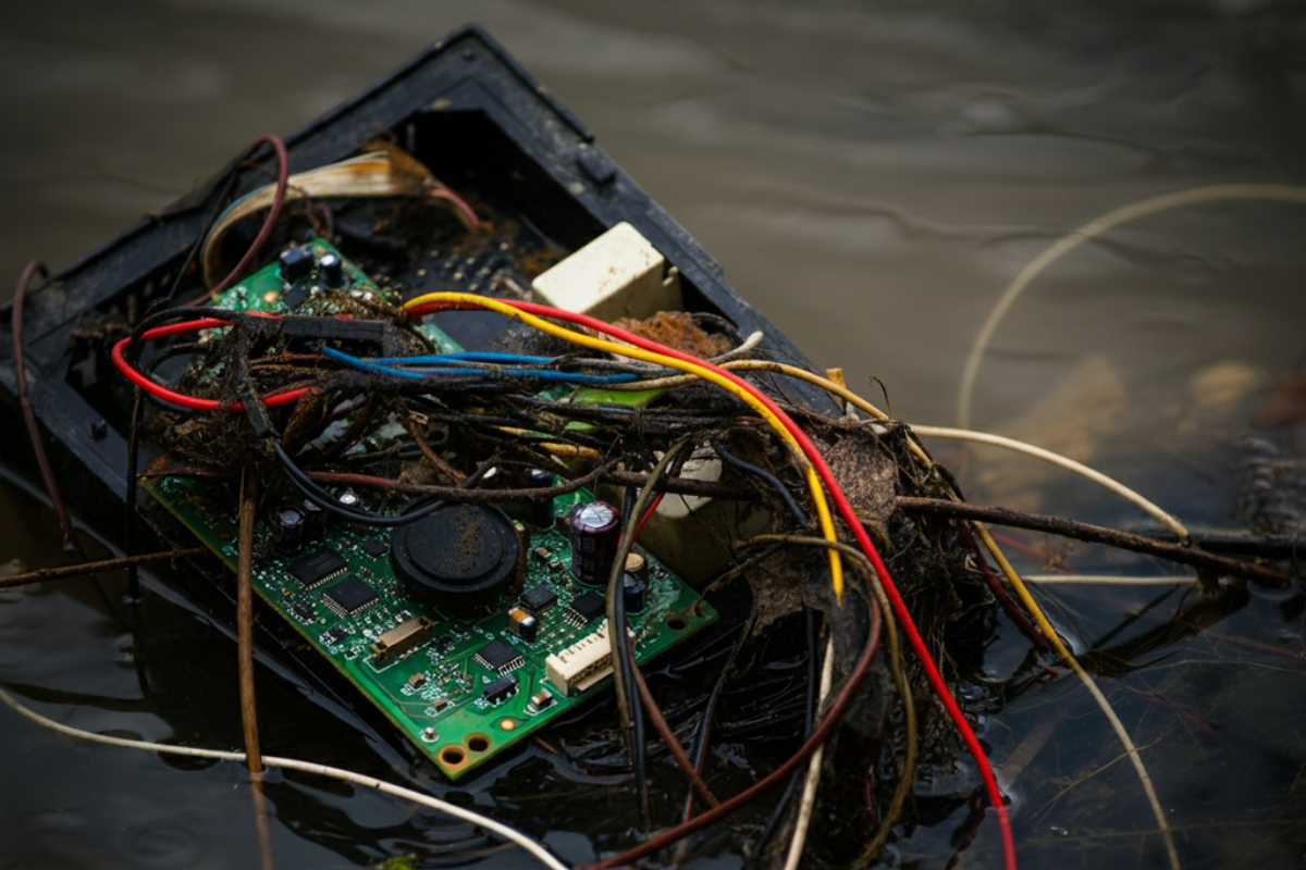 How Electronic Waste Affects Rivers