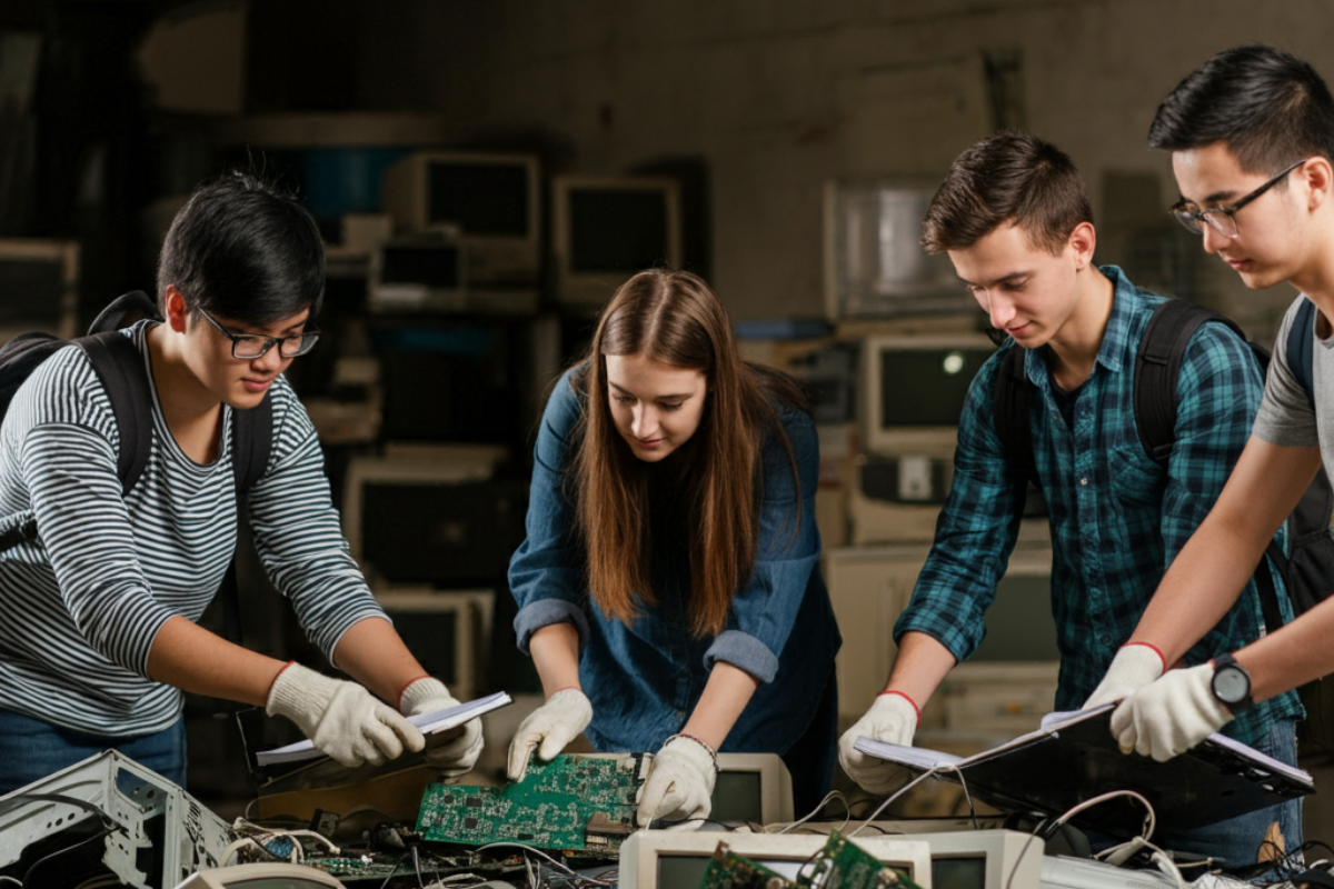 Educate Students About E-Waste