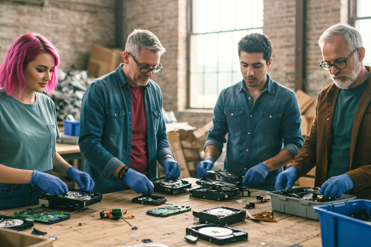 How to Recycle Hard Drives Safely