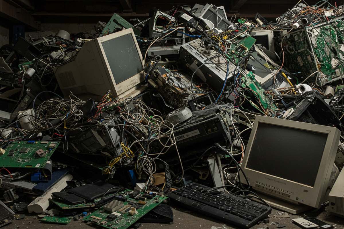 What Is the Process of Recycling Hazardous E-Waste?