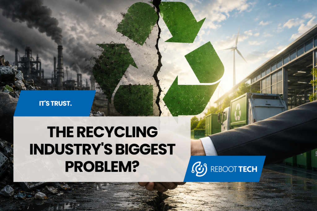 The Recycling Industry's Biggest Problem? Trust. - Reboot Tech Recycling